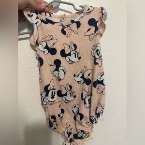 Minnie Mouse onesie